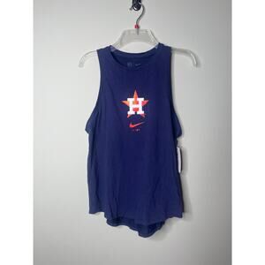 Nike Houston Astros Navy Blue Tank Top Large